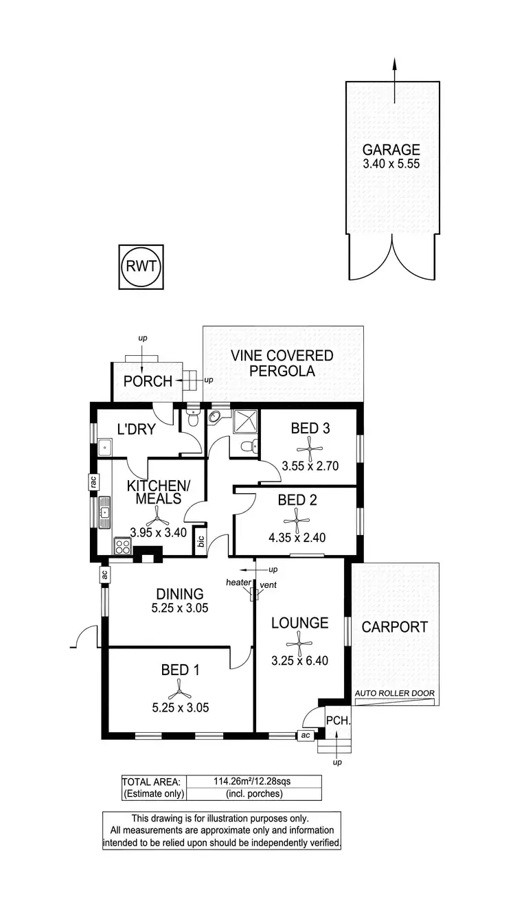 Floorplan of Homely house listing, 36 Donald Street, St Marys SA 5042
