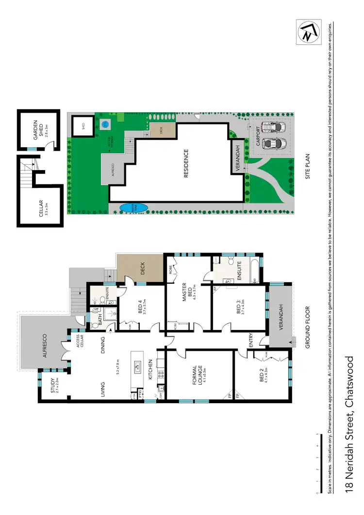 Floorplan of Homely house listing, 18 Neridah Street, Chatswood NSW 2067