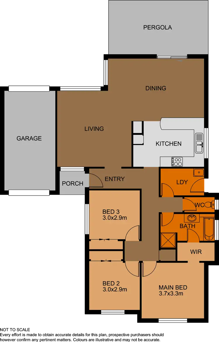 Floorplan of Homely house listing, 4 Shady Close, Narre Warren South VIC 3805