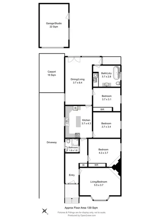 Floorplan of Homely house listing, 120 Hill Street, West Hobart TAS 7000