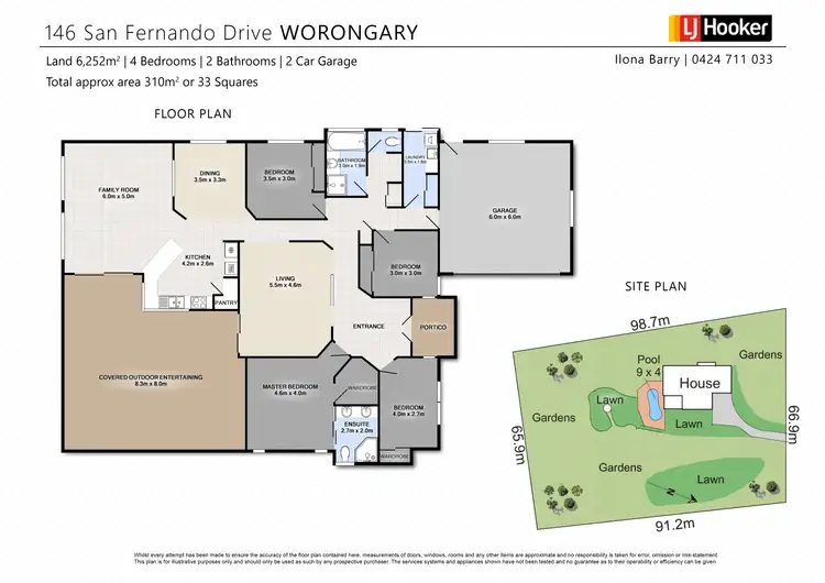 Floorplan of Homely house listing, 146 San Fernando Drive, Worongary QLD 4213