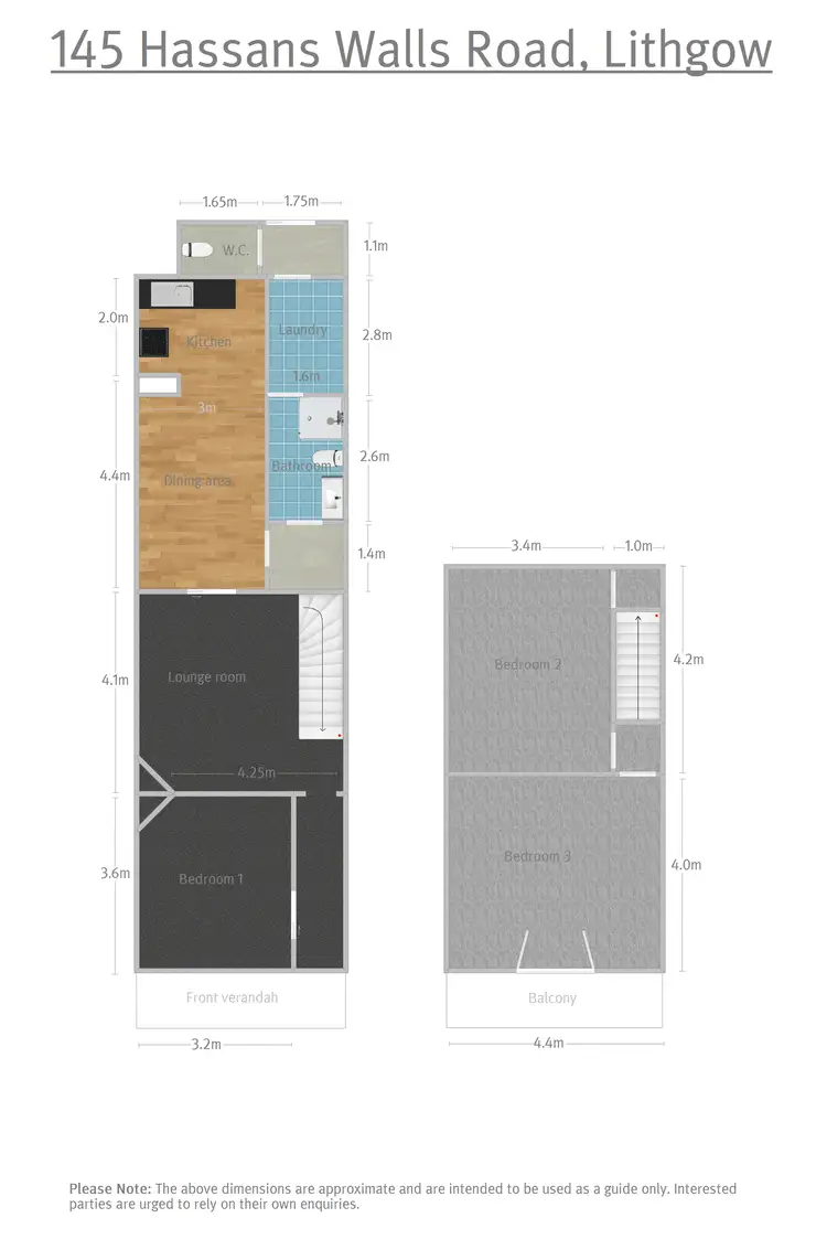 Floorplan of Homely terrace listing, 145 Hassans Walls Road, Lithgow NSW 2790