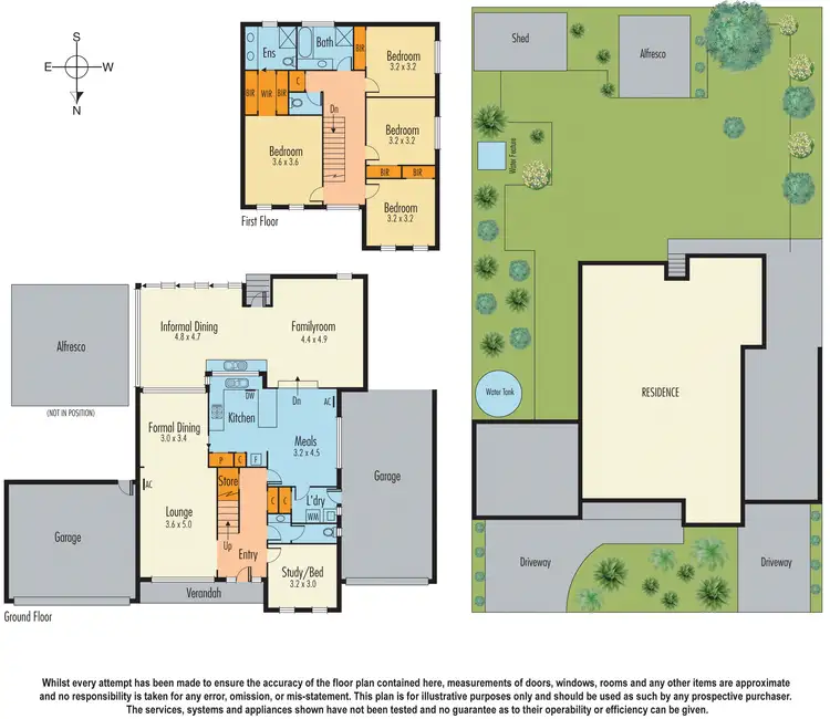 Floorplan of Homely house listing, 21 Edward Freeth Drive, Endeavour Hills VIC 3802