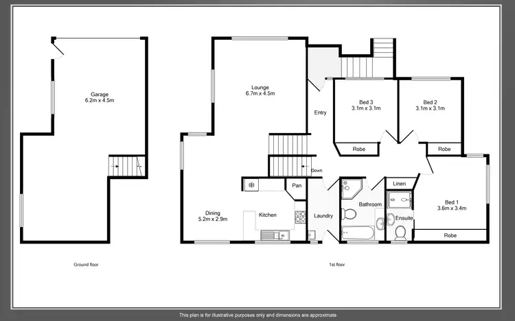 Floorplan of Homely townhouse listing, 11 Gilmore Street, Port Macquarie NSW 2444