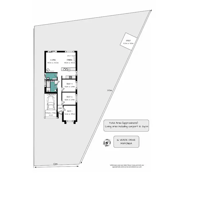 Floorplan of Homely house listing, 16 Verde Drive, Myponga SA 5202