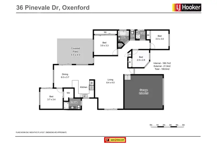 Floorplan of Homely house listing, 36 Pinevale Drive, Oxenford QLD 4210