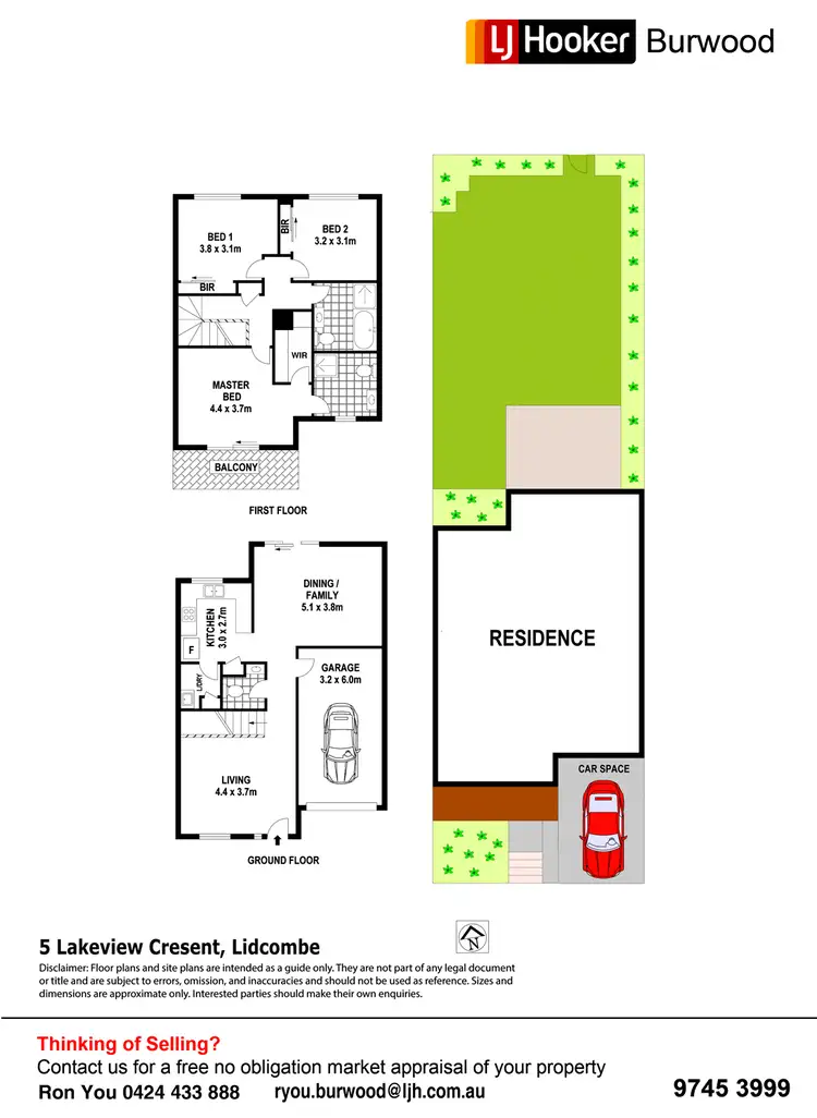 Floorplan of Homely house listing, 5 Lakeview Crescent, Lidcombe NSW 2141