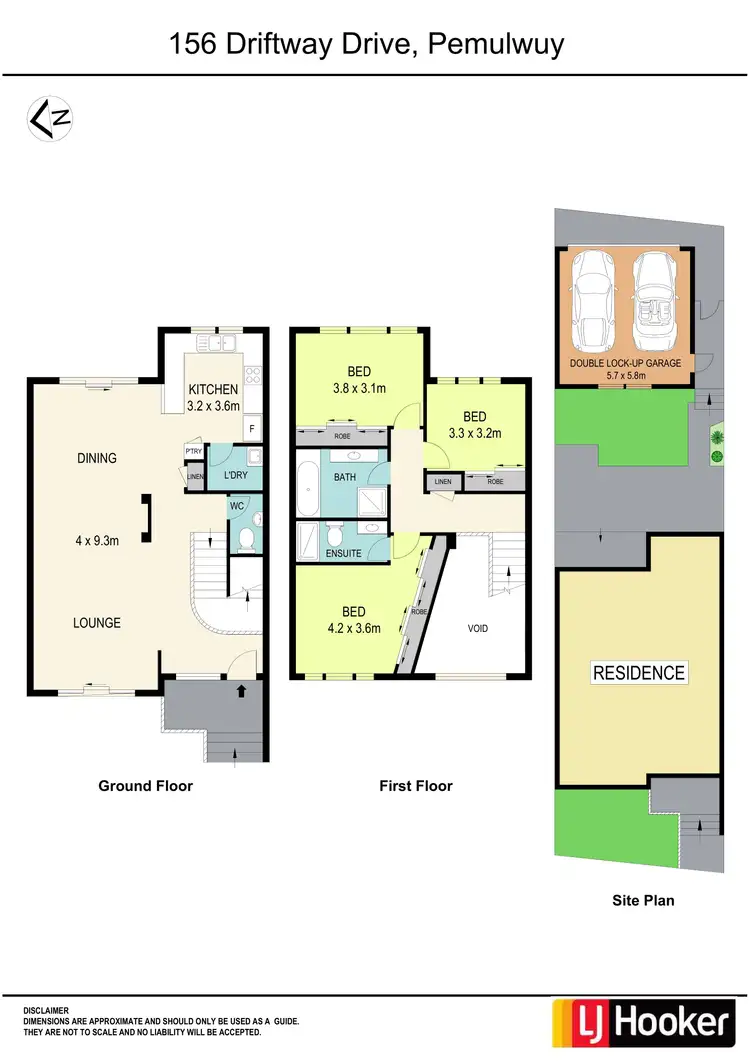 Floorplan of Homely terrace listing, 156 Driftway Drive, Pemulwuy NSW 2145