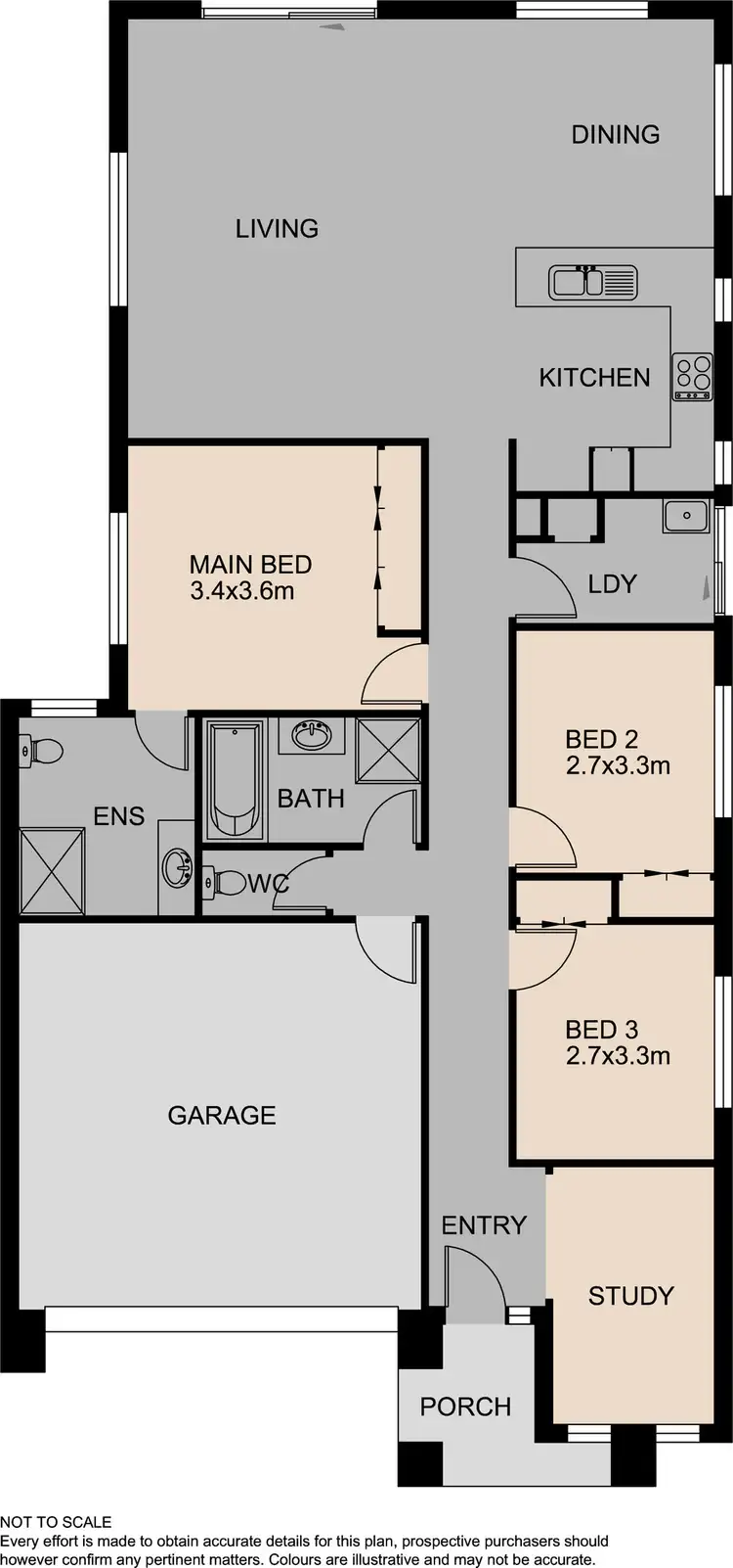 Floorplan of Homely house listing, 56 Silverwattle Drive, Lyndhurst VIC 3975