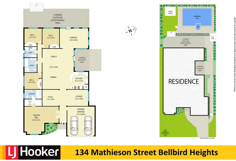 Floorplan of Homely house listing, 134 Mathieson Street, Bellbird Heights NSW 2325