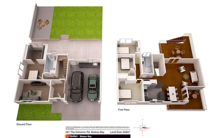 Floorplan of Homely house listing, 581 The Entrance Road, Bateau Bay NSW 2261