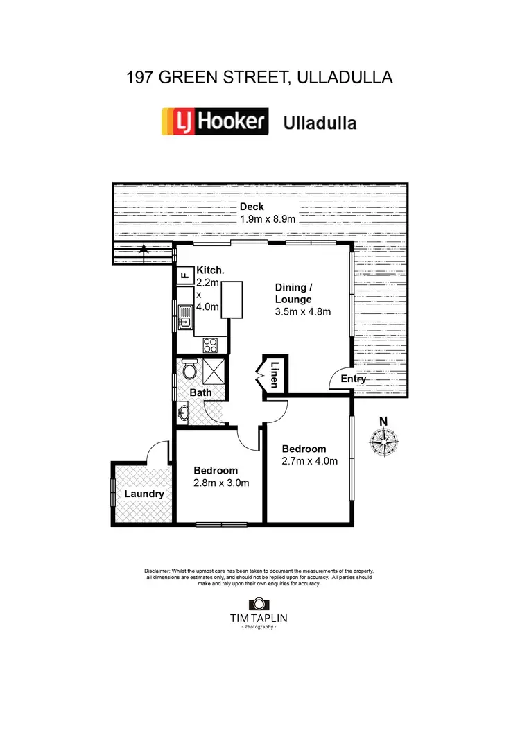 Floorplan of Homely house listing, 197 Green Street, Ulladulla NSW 2539