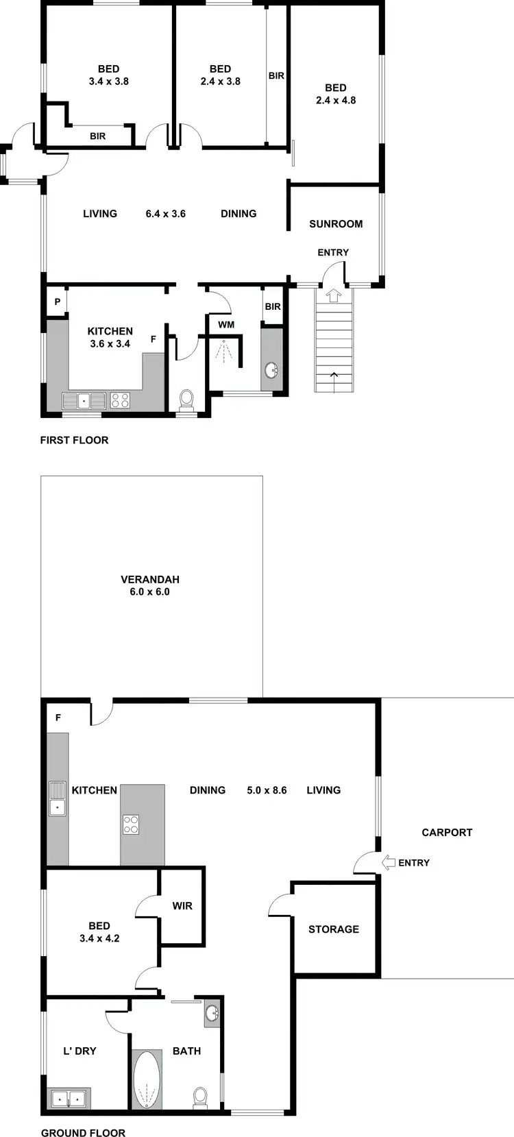 Floorplan of Homely house listing, 17 Bilambil Street, Banyo QLD 4014