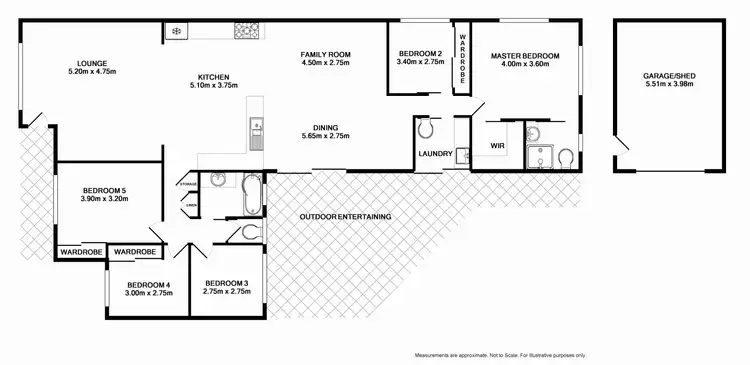 Floorplan of Homely house listing, 22 McCrae Drive, Camden South NSW 2570