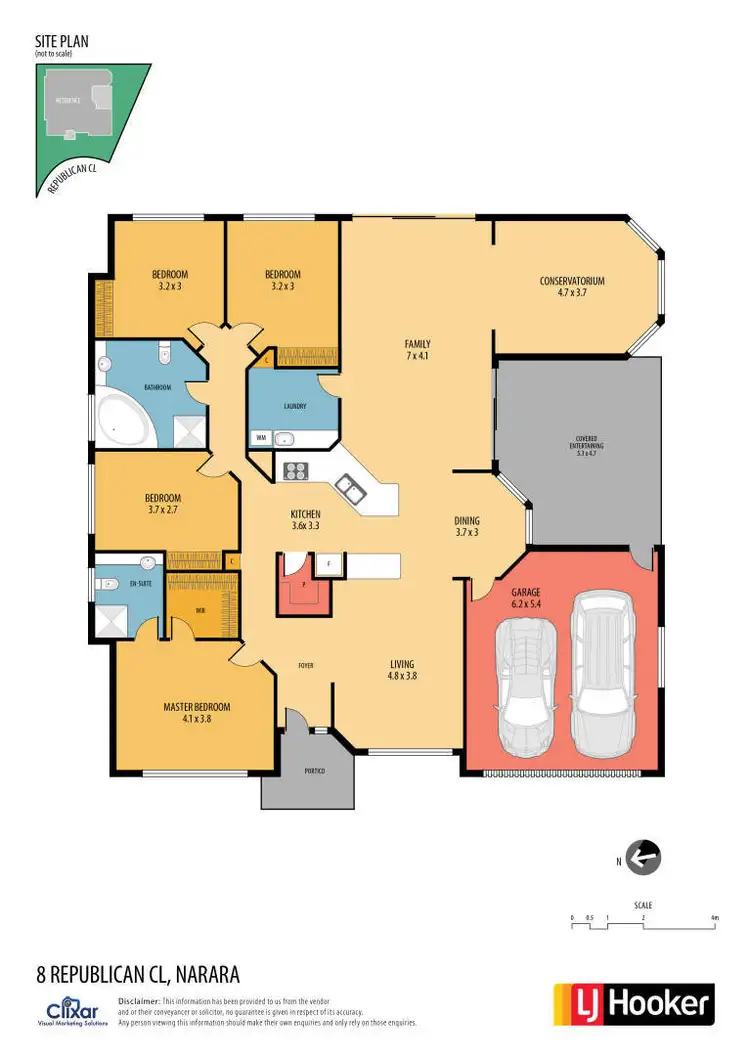 Floorplan of Homely house listing, 8 Republican Close, Narara NSW 2250
