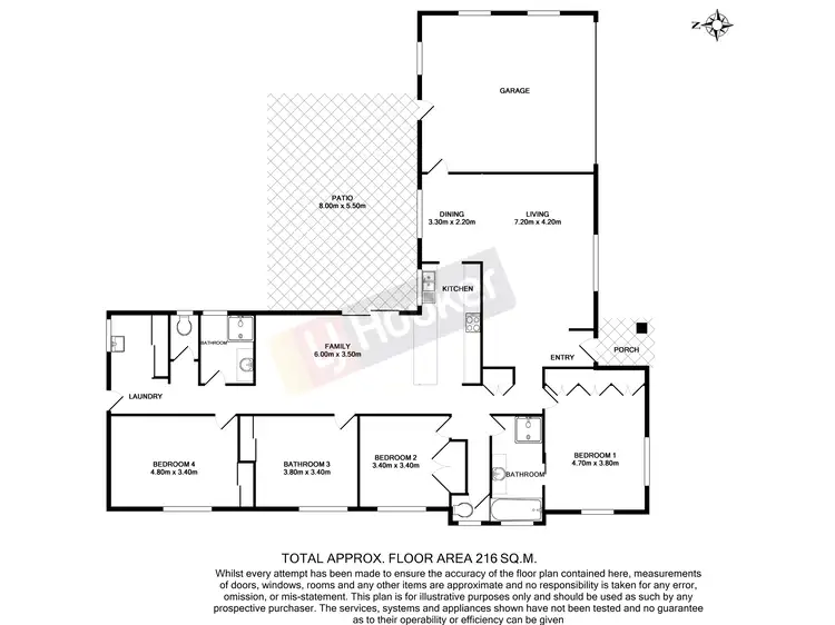 Floorplan of Homely house listing, 16 Albezia Street, Algester QLD 4115