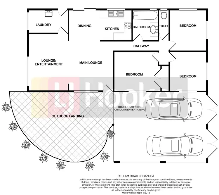Floorplan of Homely house listing, 82 Rellam Road, Loganlea QLD 4131