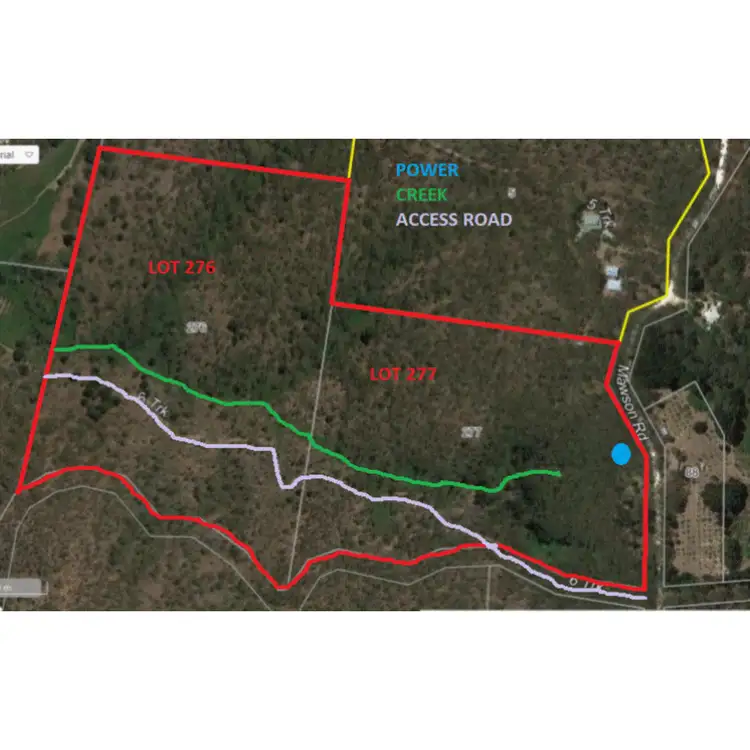 Floorplan of Homely land listing, Lot 276 & Mawson Road, Basket Range SA 5138