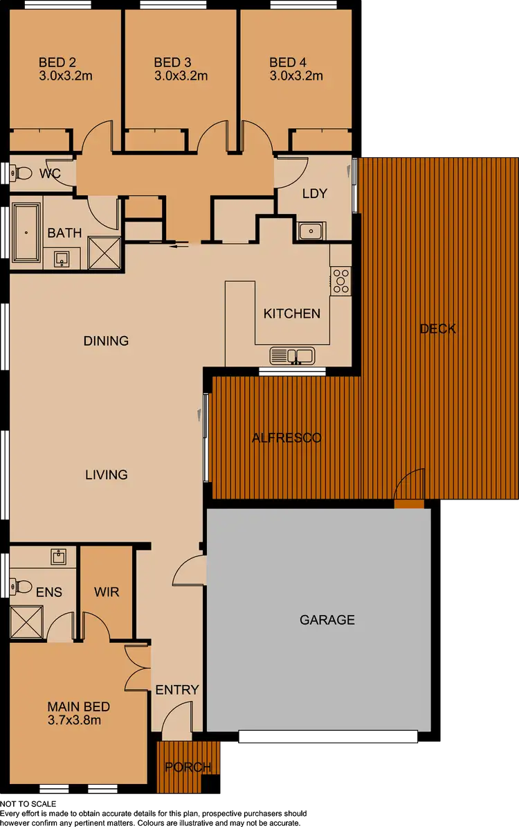 Floorplan of Homely house listing, 184 Linsell Blvd, Cranbourne East VIC 3977