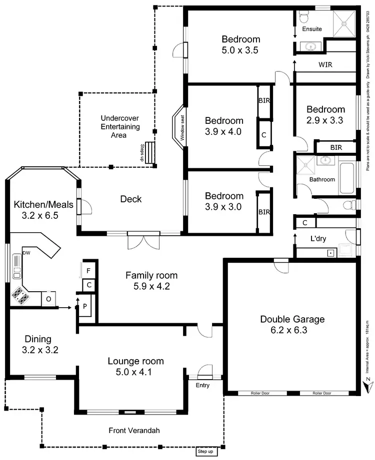 Floorplan of Homely house listing, 46 Simkin Crescent, Kooringal NSW 2650