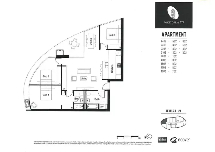Floorplan of Homely apartment listing, 1502/1 Australia Ave, Homebush Bay NSW 2127