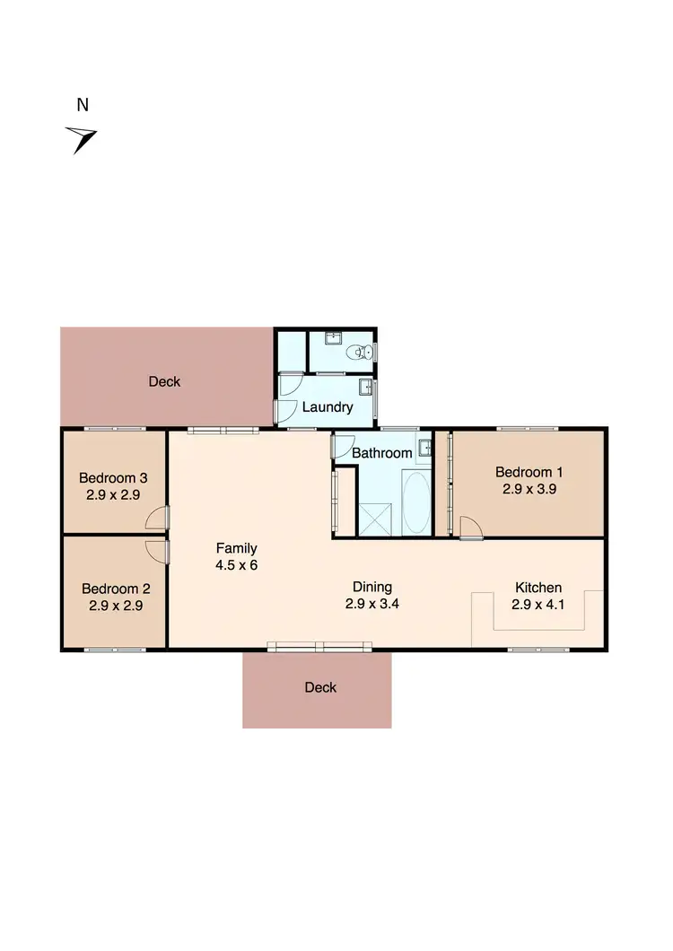 Floorplan of Homely house listing, 30 Moreland Road, St Leonards VIC 3223