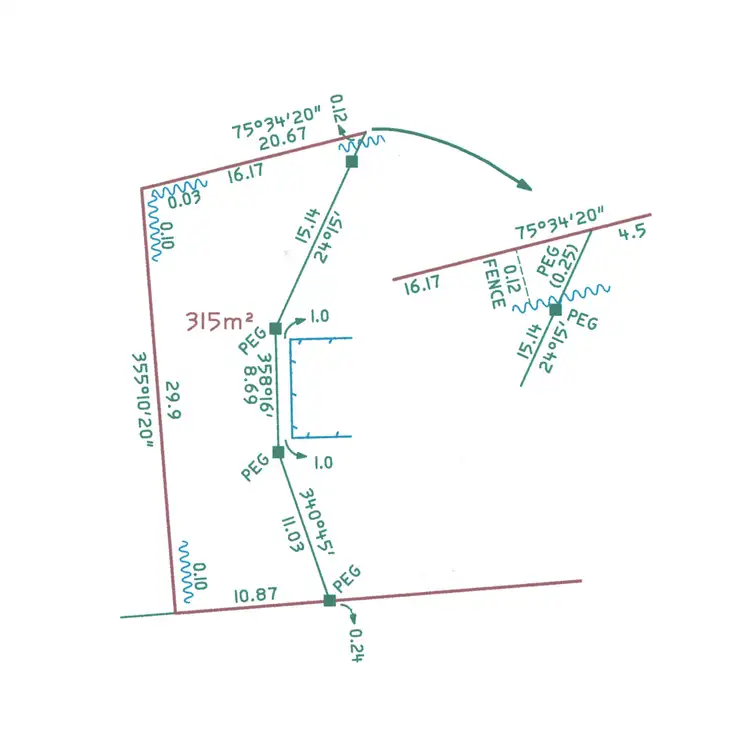 Floorplan of Homely land listing, 19 Humphrys Road, Aldinga Beach SA 5173