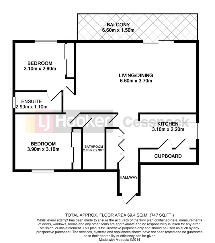 Floorplan of Homely villa listing, Villa 517 Cypress Lakes Resort, Pokolbin NSW 2320