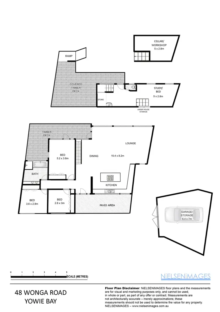 Floorplan of Homely house listing, 48 Wonga Rd, Yowie Bay NSW 2228