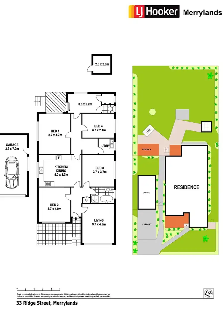 Floorplan of Homely house listing, 33 Ridge Street, Merrylands NSW 2160