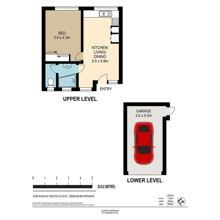 Floorplan of Homely unit listing, 10/75 Sir Fred Schonell Drive, St Lucia QLD 4067