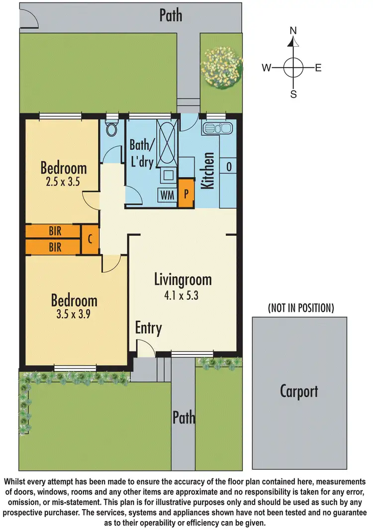Floorplan of Homely unit listing, 2/80 Jones Road, Dandenong VIC 3175