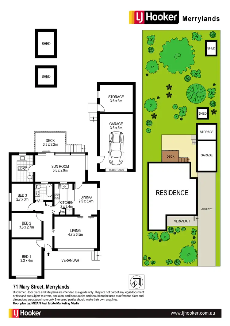 Floorplan of Homely house listing, 71 Mary Street, Merrylands NSW 2160