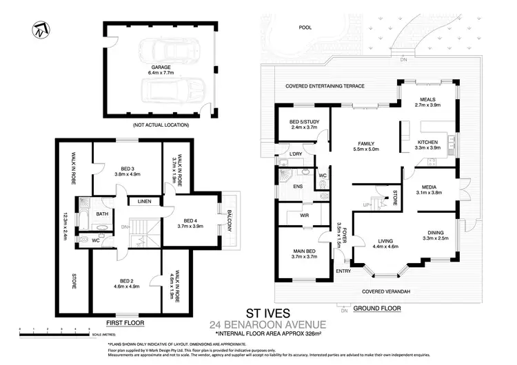 Floorplan of Homely house listing, 24 Benaroon Avenue, St Ives NSW 2075