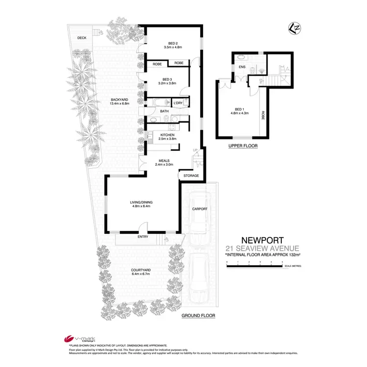 Floorplan of Homely house listing, 21 Seaview Avenue, Newport NSW 2106