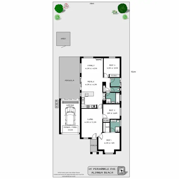 Floorplan of Homely house listing, 25 Periwinkle Drive, Aldinga Beach SA 5173