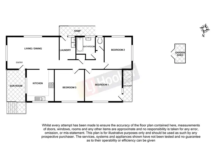 Floorplan of Homely house listing, 58 Deodar Street, Inala QLD 4077