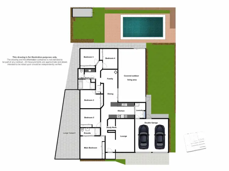 Floorplan of Homely house listing, 6 Joel Place, Goonellabah NSW 2480