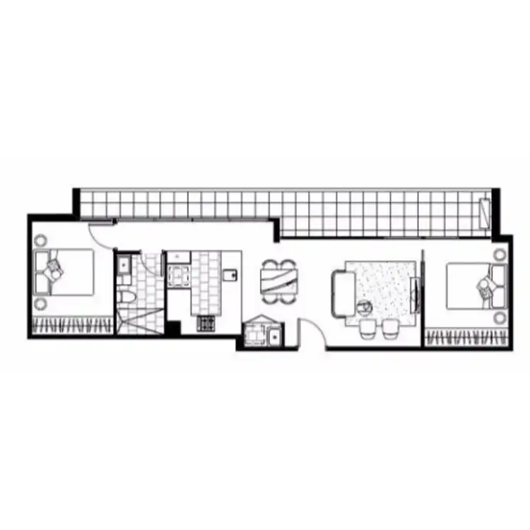 Floorplan of Homely apartment listing, * Canterbury Road, Forest Hill VIC 3131