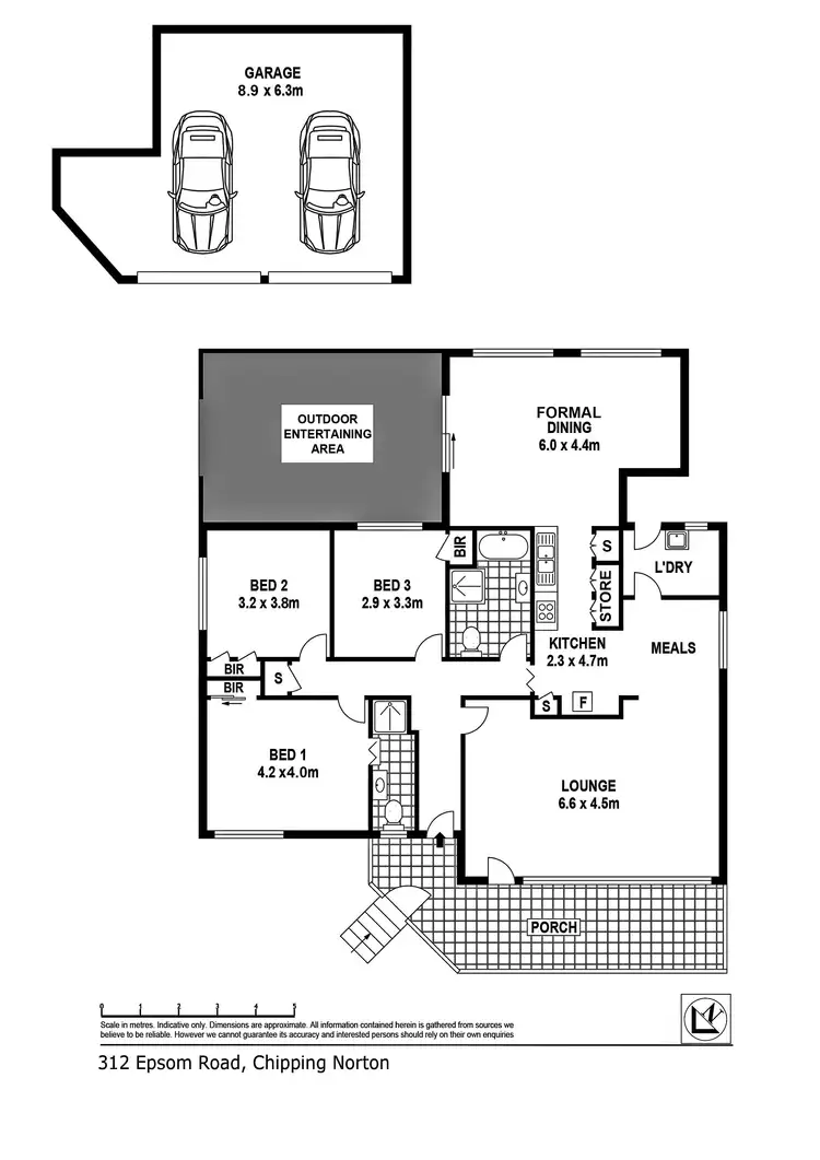 Floorplan of Homely house listing, 312 Epsom Road, Chipping Norton NSW 2170