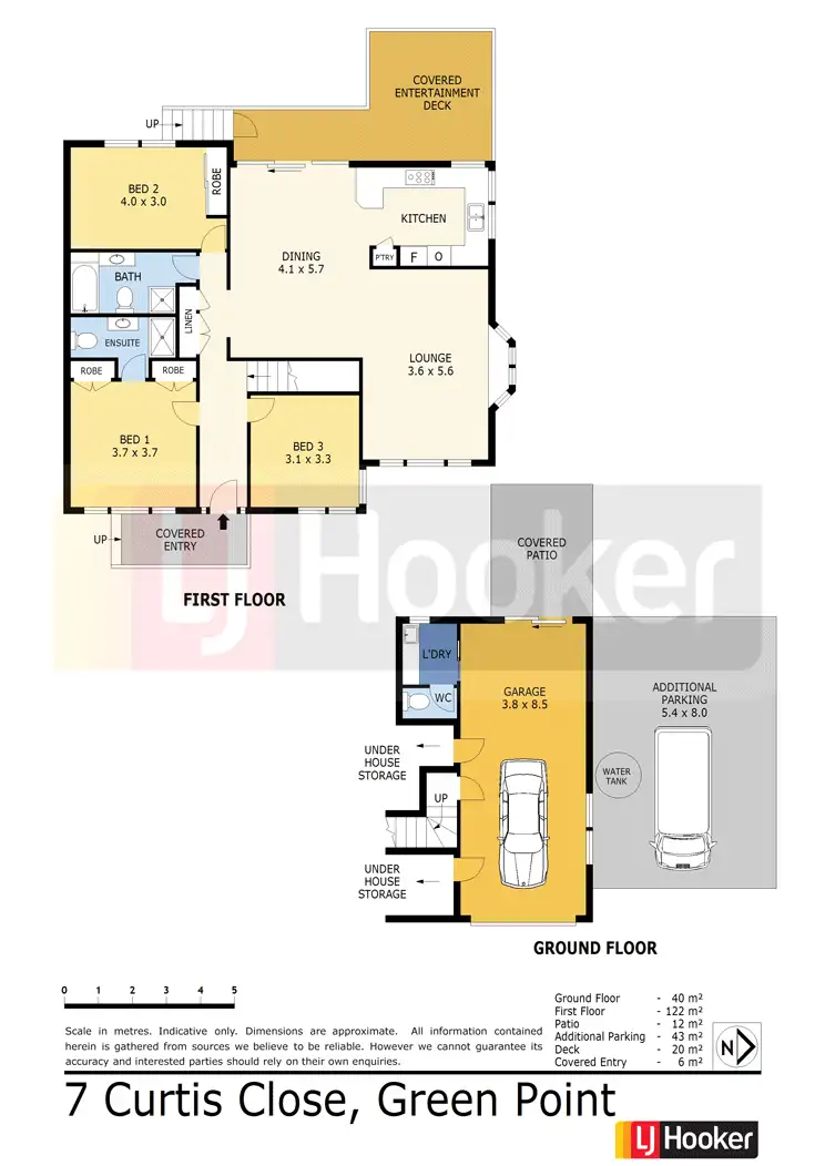 Floorplan of Homely townhouse listing, 7 Curtis Close, Green Point NSW 2251