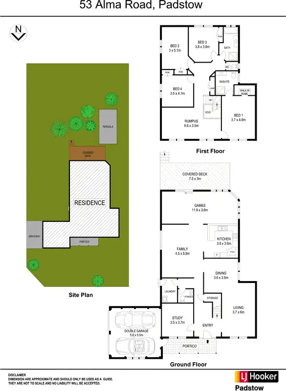 Floorplan of Homely house listing, 53 Alma Road, Padstow NSW 2211