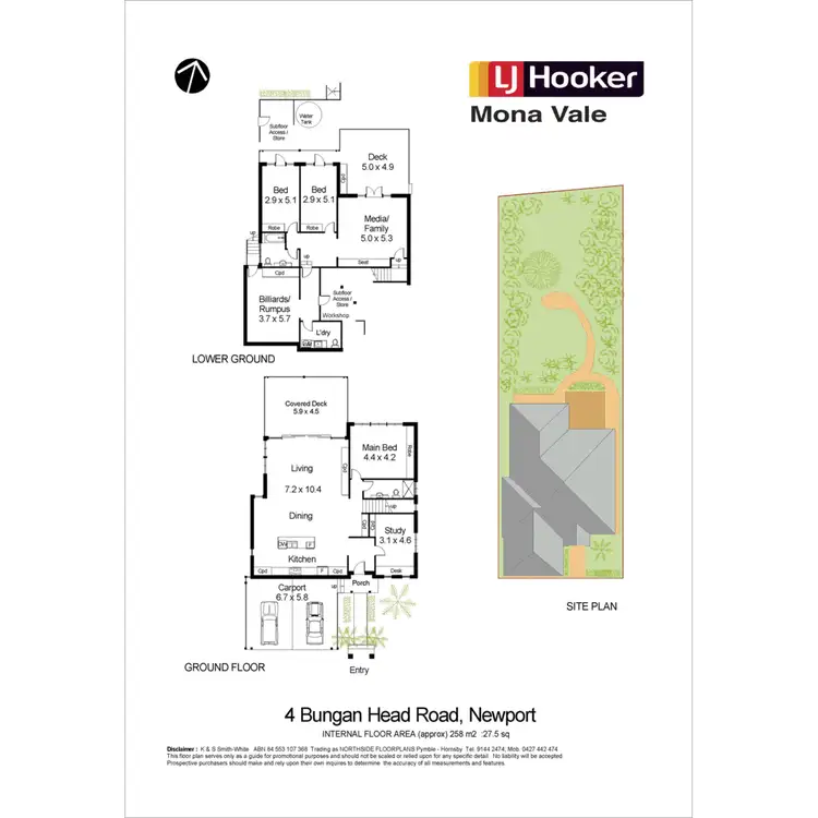 Floorplan of Homely house listing, 4 Bungan Head Road, Newport NSW 2106