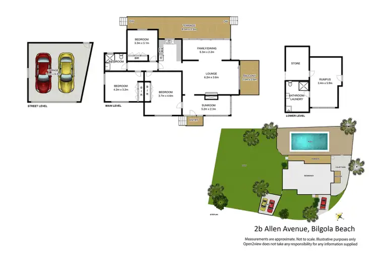 Floorplan of Homely house listing, 2B Allen Avenue, Bilgola Beach NSW 2107