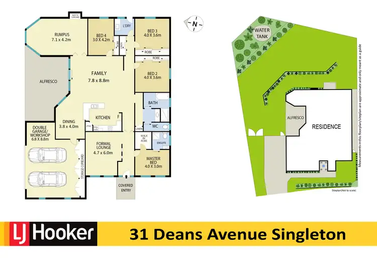 Floorplan of Homely house listing, 31 Deans Avenue, Singleton NSW 2330