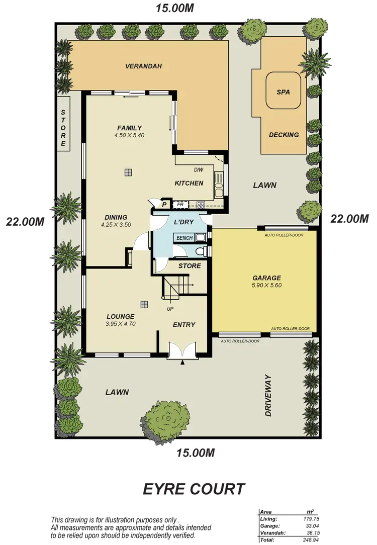 Floorplan of Homely house listing, 4 Eyre Court, Mawson Lakes SA 5095