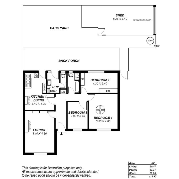 Floorplan of Homely house listing, 6 Mcarthur Street, Vale Park SA 5081