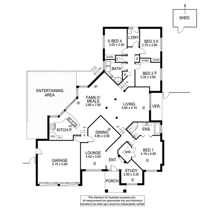 Floorplan of Homely house listing, 65 Cumming Street, Craigburn Farm SA 5051