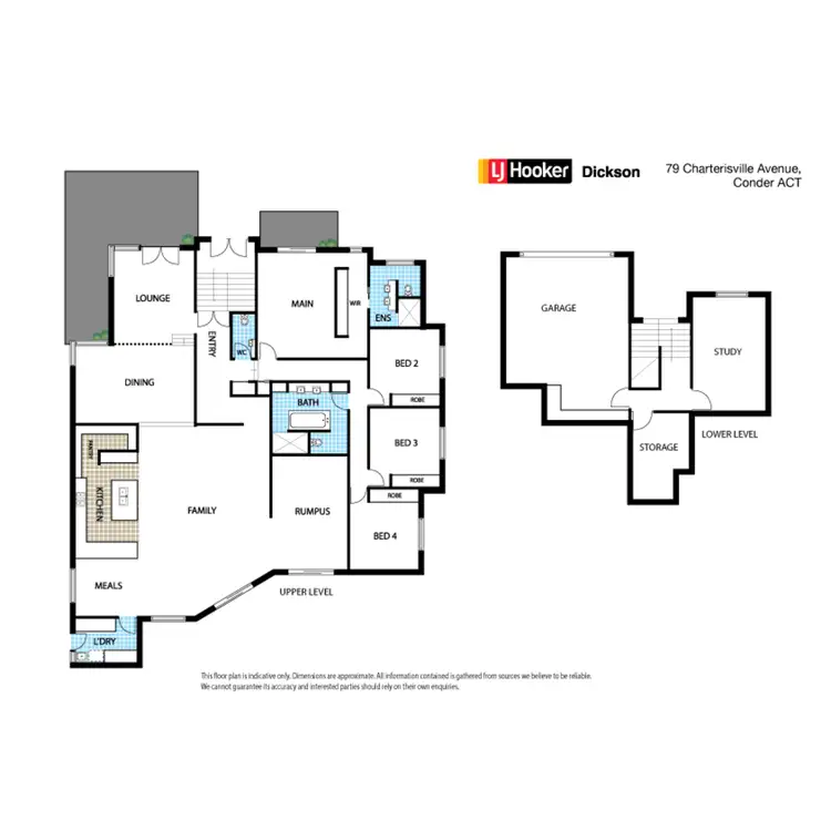 Floorplan of Homely house listing, 79 Charterisville Avenue, Conder ACT 2906