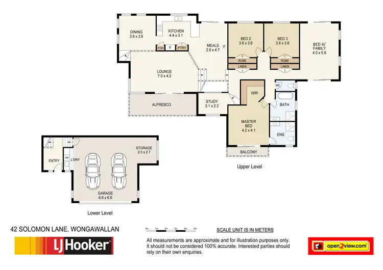 Floorplan of Homely house listing, 42 Solomon Lane, Wongawallan QLD 4210